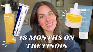 18 MONTH TRETINOIN CHECK IN // Did tretinoin change my skin type??? | Rudi Berry