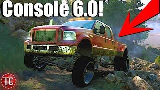SnowRunner: NEW 6.0 Ford F350 POWERSTROKE CONSOLE MOD!