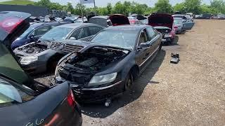 Junkyard Finds- 280k Mile Volkswagen Phaeton