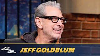 Jeff Goldblum Makes Seth Sing with Him and Shares the Story of His Band's Namesake