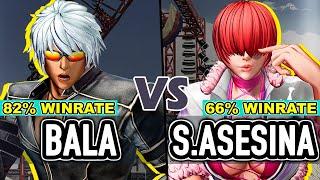 KOF XV ▰ Bala (K'/Ángel/Iori) vs Shermie Asesina (Shermie/Athena/Leona)