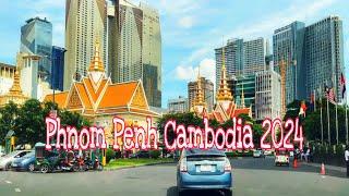 Phnom Penh city of Cambodia 2024