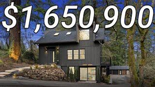 TOUR A $1.65M SW Portland New Construction Luxury Home | Oregon Real Estate