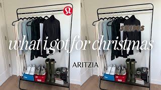 WHAT I GOT FOR CHRISTMAS 2023 (Aritzia, Lululemon, Skims & more!)