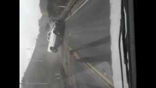 Truck crash on Highway 1 in Big Sur caught on camera