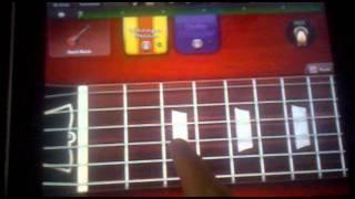 Deep Purple Smoke On The Water Guitar Tutorial iPad GarageBand