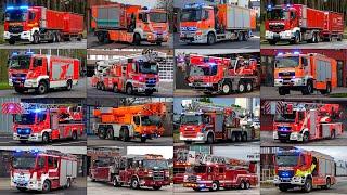 BEST OF 2024 EMERGENCY RESPONSE VIDEOS | Fire Trucks & Emergency Vehicles from 14 Countries!