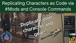 Starfield Essentials: Replicating Characters as Code via #Mods and Console Commands