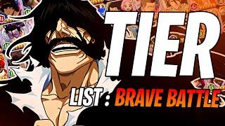 2022 BRAVE BATTLE TIER LIST - Bleach Brave Souls