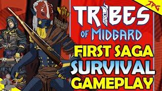 TRIBES OF MIDGARD First Gameplay! - Now on Xbox/Switch - VIKING SURVIVAL Combat /Crafting/World Map