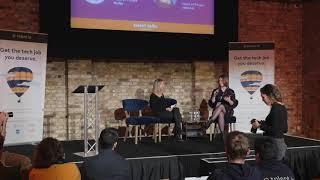 talent talks London - Fireside Chat with Buffer's Courtney Seiter and talent.io's Julie Cristofari