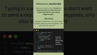 Debounce in JavaScript