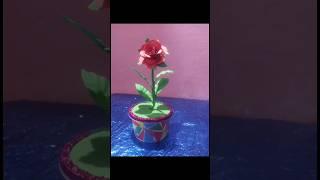 plastic box craft ideas/plastic box reuse ideas #flowervase #reuse #sorts