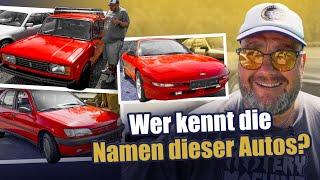 Wer kennt die Namen dieser Flitzer? - drei coole Autos im Angebot