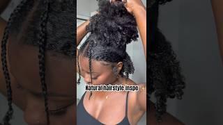 Natural hairstyle inspo  #naturalhair #naturalhairstyles