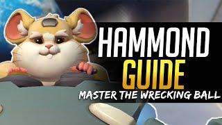 Overwatch HAMMOND WRECKING BALL GUIDE - Play like a PRO - All Abilities, Stats, & more!