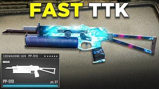 the FASTEST KILLING SMG in Warzone!  (Best PP-919 Class Setup)