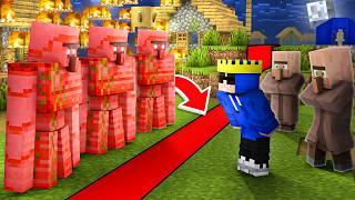 Bloody Golems SPLIT The Village in Half in Minecraft!