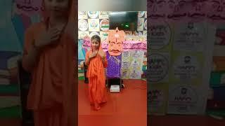 Dusshera act by kids in happy kids preschool