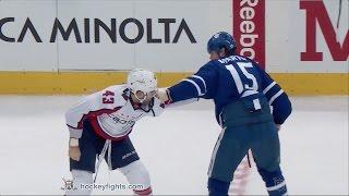 Tom Wilson vs Matt Martin Nov 26, 2016