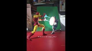 Marvel Legends AI Iron Man Civil Warrior unboxing MCU Shang-Chi Legend of the Ten Rings movie war