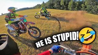 Wild Dirt Bike Fails & Fun in the Forest – You Won't Believe This! | Angry Man's Field