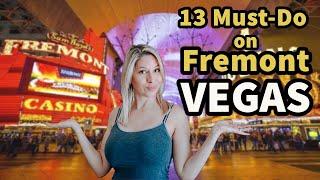 TOP Things on Fremont Steet | Best to do Downtown Las Vegas