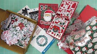 Diamond Press "Mega Christmas Crafting Kit" Unboxing, Review, Tutorial! Too Much Good Stuff!