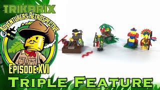 LEGO 5901, 5905, 5906 Jungle *VINTAGE REVIEWS!* - Adventurers Retrospective, Ep. 16