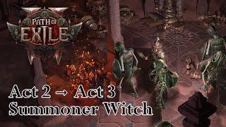 【 Path of Exile 2 Early Access 】 Finishing Act 2, Onwards to Act 3. Raging Spirits Infernalist.