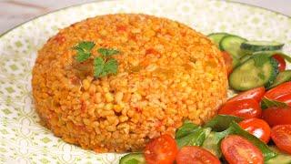 ПЛОВ ИЗ БУЛГУРА по-турецки / BULGUR PILAVI - вкусное блюда и гарнир. Рецепт от Всегда Вкусно!