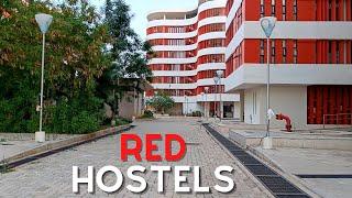 Walking through Red Hostels | IIT Hyderabad | #iit #iithyderabad