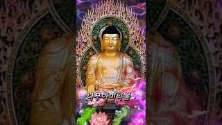 나무아미타불 (범철스님) 아미타를 열심히 염불하면 하는일마다 잘 풀릴것이다
