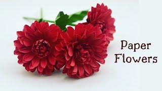 How To Make Easy And Beautiful PAPER FLOWERS / DIY PAPER FLOWER / Paper Craft / Paper Crafts Easy