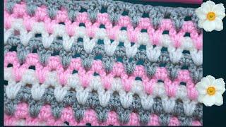 How to make very  easy Crochet Pattern /Blanket /Crochet Tutorial / beginners /  @Loop2loop-w1y