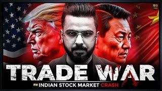 U.S.A. China Trade War | Indian  Stock Market Crash