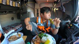 I'm Filipino trucker in USA. This is how I make my meal in my semi truck Ep.13