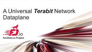 FD.io: A Universal Terabit Network Dataplane