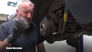 Burning smell from rear brakes