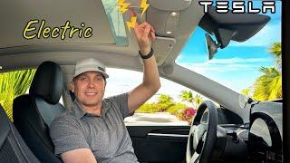 Tesla Model Y DIY Electric & Voice Activated Sunshade Review and Installation | From EVbase