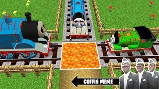 Traps for THOMAS THE TANK ENGINE.exe and FRIENDS in Minecraft vs PJ MASKS.EXE