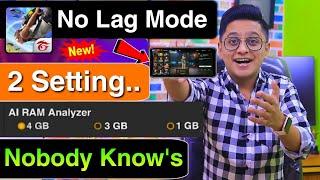 Free Fire Optimizate No Lag Mode Setting Tips After OB27 Update || Fix 1GB 2GB 3GB 4 GB RAM Tutorial