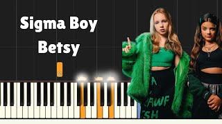 Sigma Boy | SUPER EASY Piano Tutorial