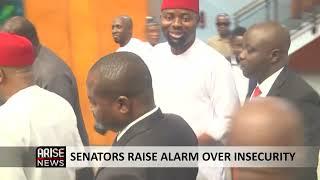 SENATORS RAISE ALARM OVER INSECURITY