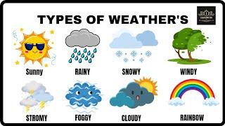 Weathers | Types of weathers for kids