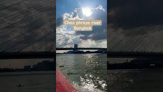 Chao Phraya river #bangkok #thailand #travel #thailand #bangkoktravelguide #holiday #shorts