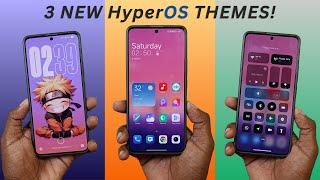 3 New HyperOS THEMES To Customise Your Xiaomi Redmi & Poco Devices!