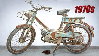 Restoring a Legend 1970 Tomos Automatic N - Full RESTORATION