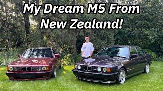 I Bought/ Imported My Dream BMW E34 M5 From New Zealand! The Ultra Rare RHD Daytona Violet 3.8 M5