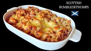 Scottish Rumbledethumps Recipe | Potato, cabbage, ham & cheese bake